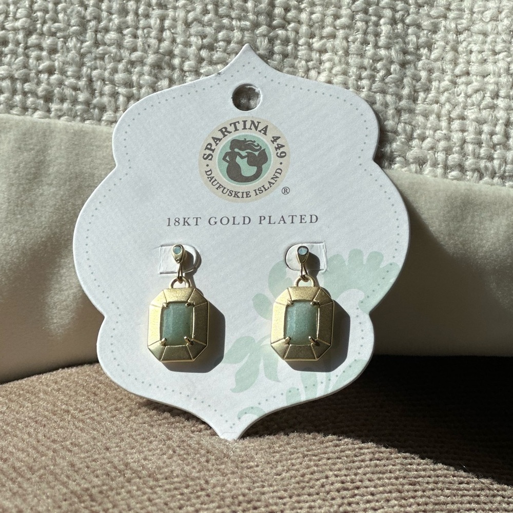 Spartina 449 - Chateau Earrings Frosty Green
